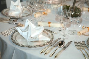 Formal Dinner Party Table