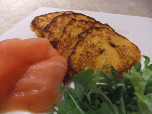 My Nigella Moment - Sweet Chilli Pumpkin Blinis
